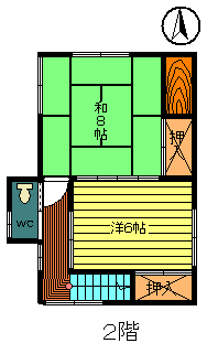 大貫３貸家　２階.bmp